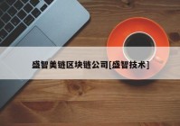 盛智美链区块链公司[盛智技术]